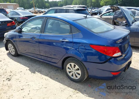 2016 Hyundai Accent Se из США, поврежденный, VIN KMHCT4AEXGU072957